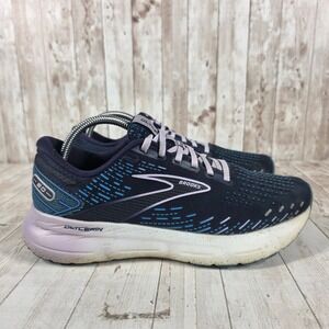 Brooks Glycerin 20 Womens Running Shoes Navy Blue Purple 1203691B499 Size 10.5 B